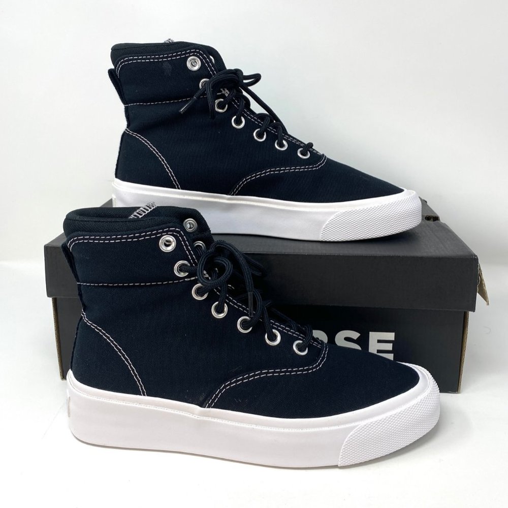 Converse SKID GRIP CVO Canvas Black Sneakers Men's Size 9 170085C - Picture 8 of 9